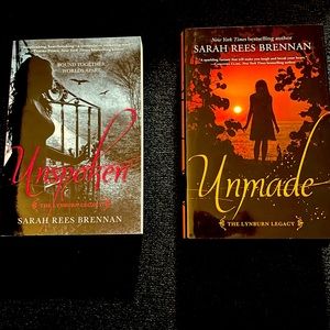 Unspoken Unmade by Sarah Rees Brennan Books Young Adult Paranormal Teen Romance